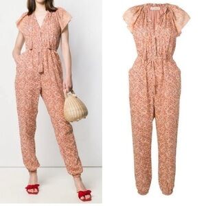 Ulla Johnson Cotton Terra Jumpsuit Size 2